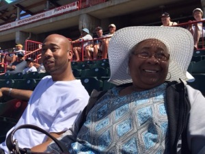 Christopher Bostick's Uncle & Grandmother - Jerry Uht Park, Erie, PA